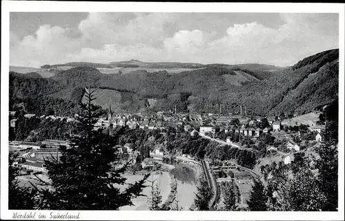 Ak Werdohl im Sauerland, Panorama