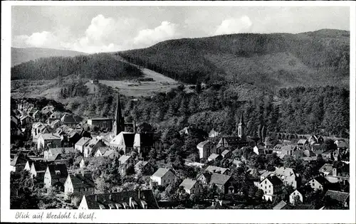 Ak Werdohl im Sauerland, Panorama