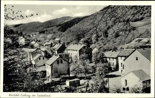 Ak Eveking Werdohl im Sauerland, Panorama