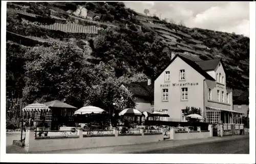 Ak Sankt Goar am Rhein, Hotel Winzerhaus