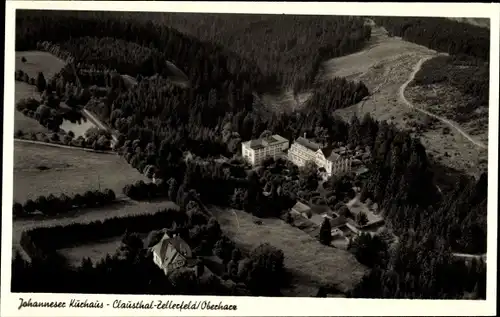 Ak Clausthal Zellerfeld im Oberharz, Johanneser Kurhaus