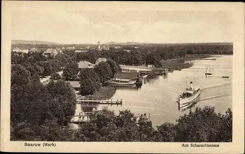 Ak Bad Saarow Pieskow in der Mark, Am Scharmützelsee