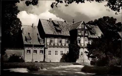 Ak Medingen Bad Bevensen in Niedersachsen, altes Schloss