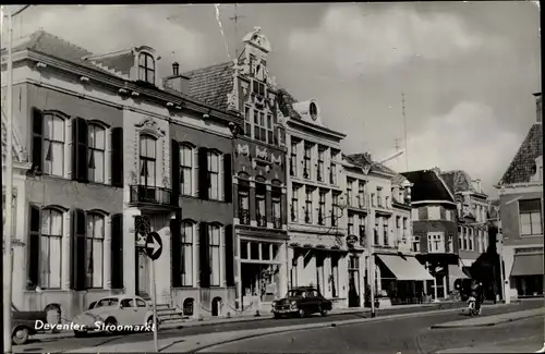 Ak Deventer Overijssel Niederlande, Stroomarkt, Autos