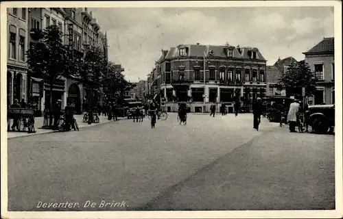 Ak Deventer Overijssel Niederlande, De Brink