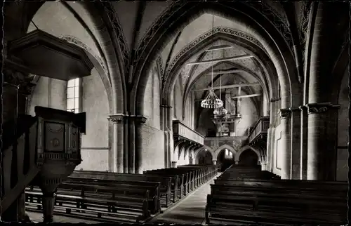 Ak Fröndenberg an der Ruhr, Inneres der Stiftskirche