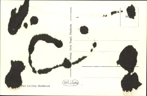 Ak Thalheim Happurg in Mittelfranken, Blick auf den Ort in der Hersbrucker Schweiz