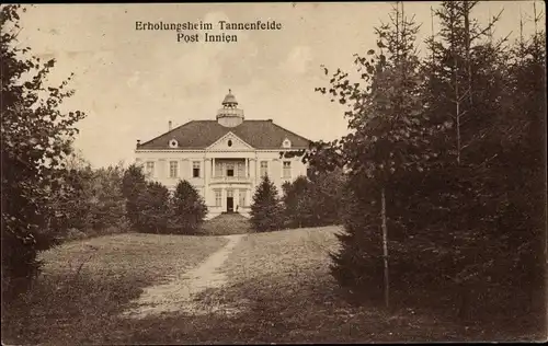 Ak Innien Aukrug in Schleswig Holstein, Erholungsheim Tannenfelde