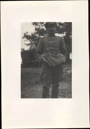 Foto Deutscher Soldat in Uniform, Kavallerie, Ulanenuniform