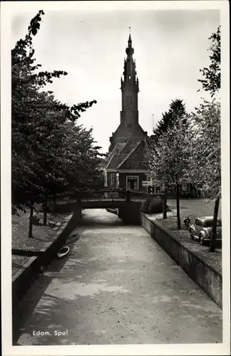 Ak Edam Volendam Nordholland Niederlande, Spui