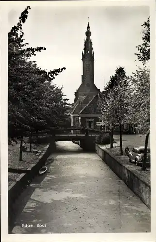 Ak Edam Volendam Nordholland Niederlande, Spui