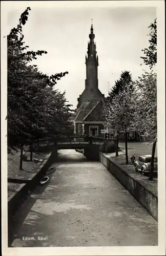 Ak Edam Volendam Nordholland Niederlande, Spui