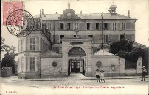 Ak Saint Germain en Laye Yvelines, Couvent des Dames Augustines