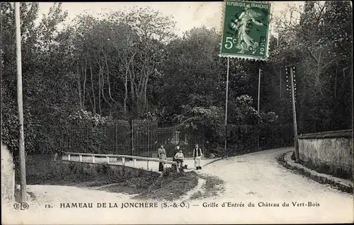 Ak La Jonchère Vendée, Hameau, Grille d'Entree du Chateau du Vert Bois