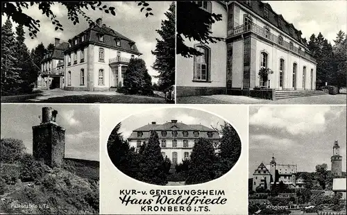 Ak Kronberg im Taunus, Kur- und Genesungsheim Haus Waldfriede