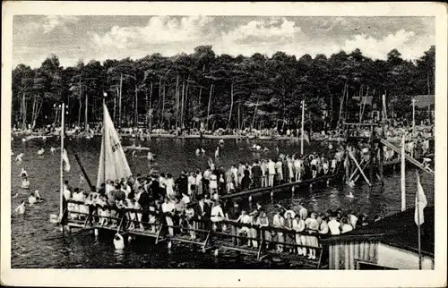 Ak Arendsee in der Altmark, Badesteg