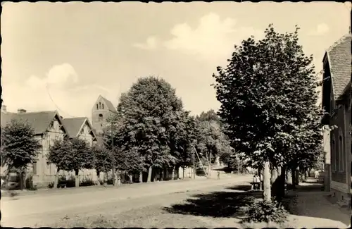 Ak Schönhausen an der Elbe, Theodor Fontane Straße