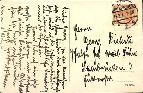 Ak Bad Lippspringe in Westfalen, Jordanquelle