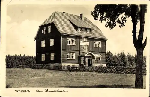 Ak Benneckenstein Oberharz, Mittelelbe Haus Benneckenstein, Jugendherberge