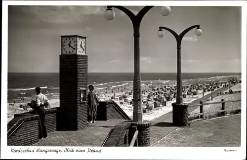 Ak Nordseebad Wangerooge in Ostfriesland, Blick zum Strand