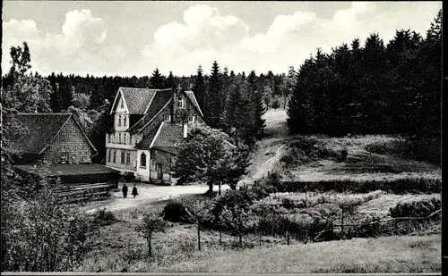 Ak Clausthal Zellerfeld im Oberharz, Pension Mittelmühle, Bes. H. Tolle