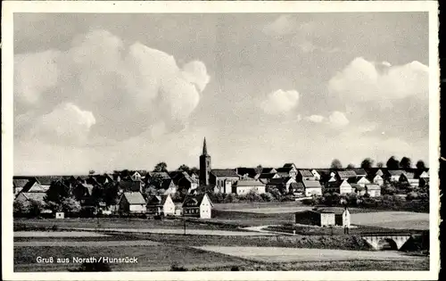 Ak Norath in Rheinland Pfalz, Panorama von der Ortschaft