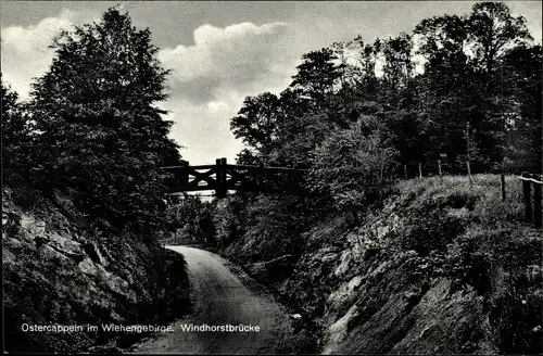 Ak Ostercappeln in Niedersachsen, Windhorstbrücke