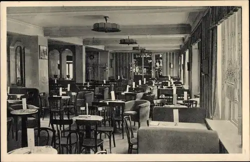 Ak Hansestadt Kiel, Wiener Cafe, Holstenstraße 51-53, Inh. G. Fleischhauer