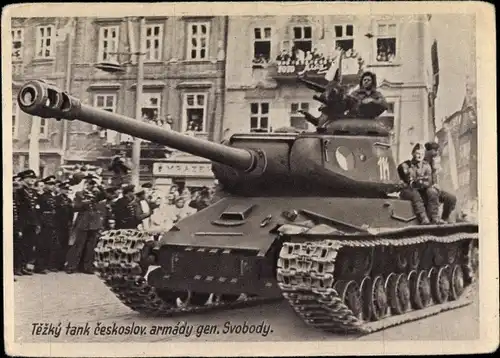 Ak Tschechoslowakischer Panzer, Tezky tank armady gen. Svobody