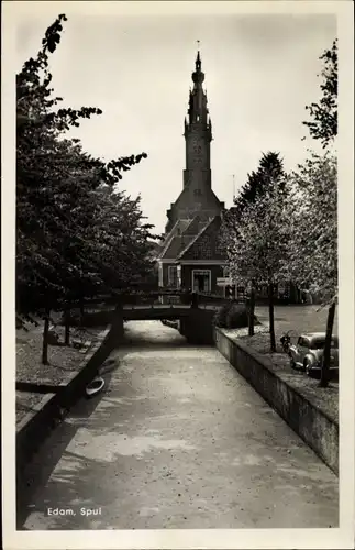 Ak Edam Volendam Nordholland Niederlande, Spui