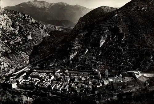 Ak Villefranche de Conflent Pyrénées Orientales, Vue generale