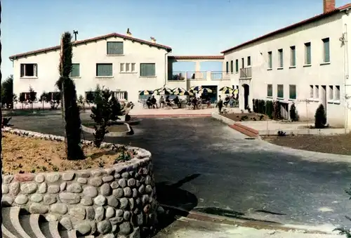 Ak Argeles sur Mer Pyrénées Orientales, Maison Familiale de Vacances, Vue sur la reception