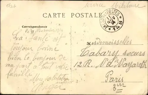 Ak Montdidier Somme, Vue generale prise des Montelettes