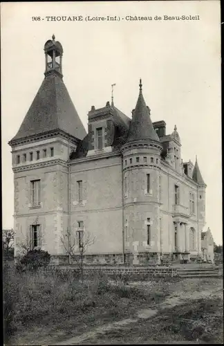 Ak Thouaré Loire Atlantique, Chateau de Beau Soleil
