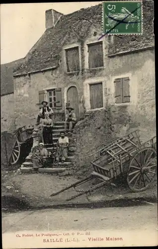 Ak Saillé Loire Atlantique, Vieille Maison