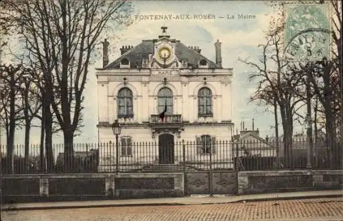 Ak Fontenay aux Roses Hauts de Seine, La Mairie