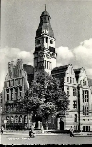 Ak Gladbeck im Ruhrgebiet, Rathaus