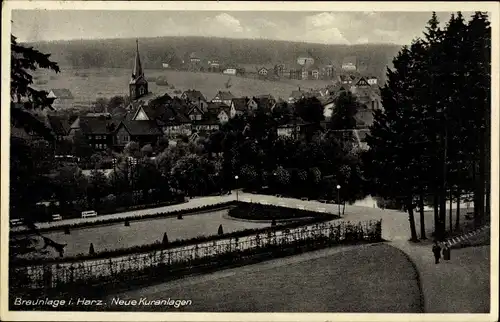 Ak Braunlage im Oberharz, Neue Kuranlagen