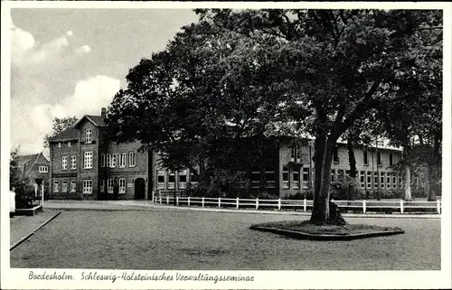 Ak Bordesholm in Holstein, Schleswig Holsteinisches Verwaltungsseminar, Gebäude