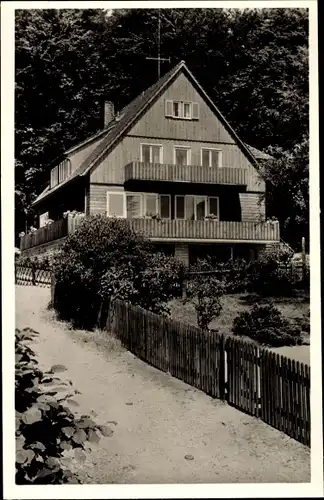 Ak Braunlage im Oberharz, Haus Stichnoth, Erholungsheim Firma Schneeweiß