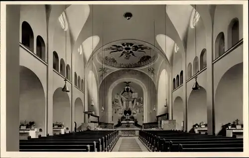 Ak Vilshofen an der Donau Niederbayern, Kirche der Benediktinerabtei Schweiklberg