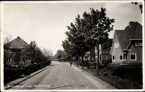 Ak Hardenberg Overijssel Niederlande, Gramsbergerweg