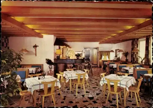 Ak Abtenau in Salzburg, Gasthof Moisl, Innenansicht