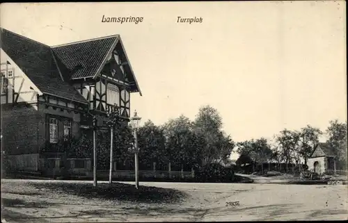 Ak Lamspringe in Niedersachsen, Turnplatz