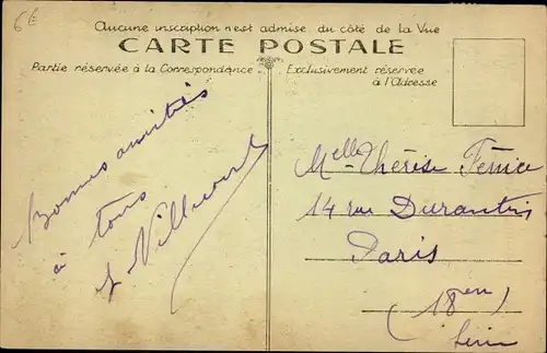 Ak Le Quesnel Somme, L'Eglise