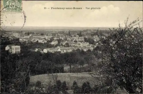 Ak Fontenay aux Roses Hauts de Seine, Vue generale