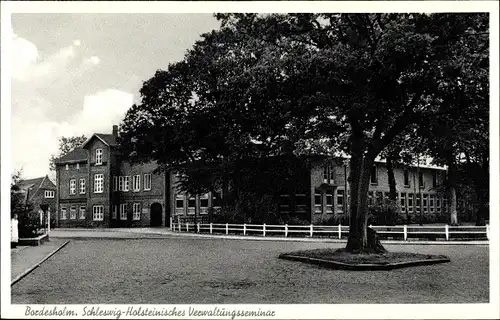 Ak Bordesholm in Holstein, Schleswig Holsteinisches Verwaltungsseminar, Gebäude