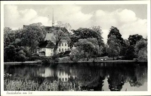 Ak Bordesholm Schleswig Holstein, Partie am See