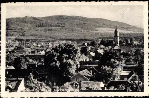 Ak Eberstadt Darmstadt in Hessen, Blick auf den Ort, Frankenstein