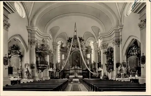 Ak Vilshofen an der Donau Niederbayern, Stadtpfarrkirche